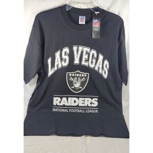 NFL Men's Las Vegas Raiders National Football League T-Shirt - Black - Medium